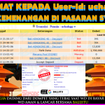 BUKTI MENANG MEMBER BALIJITU 06/10/2024